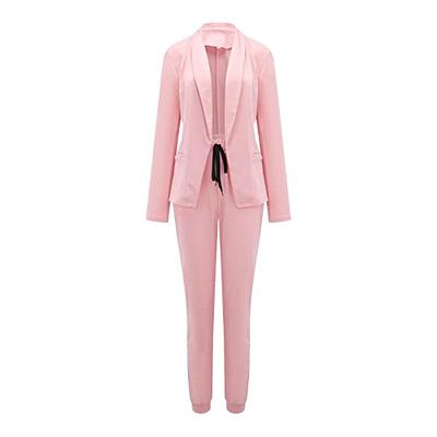 Dusty Pink Pantsuit for Women, Pink Formal Pantsuit for Office, Business  Suit Womens, Light Pink Blazer Trouser Suit for Women 