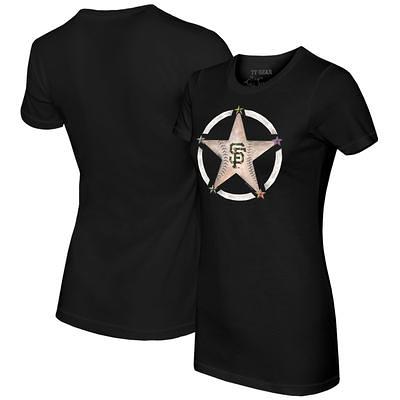 San Francisco Giants Tiny Turnip Women's Military Star 3/4-Sleeve