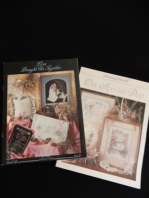 Bridal Counted Cross Stitch Pattern Books, Love Brought Us Together & Our  Special Day, Stoney Creek Books #35 #95, Total Of 25 Designs - Yahoo  Shopping