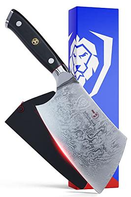 Dalstrong Santoku Knife - 5 inch - Shogun Series Elite - Japanese AUS-10V  Super Steel Kitchen Knife - Black G10 Handle - Vegetable Knife - Damascus