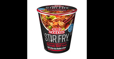 Cup Noodles Stir Fry Teriyaki Beef - Nissin Food