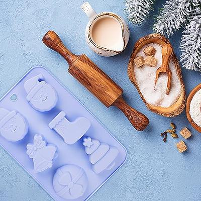 Ice Cube Mold, Silicone Christmas Candy Mold, Multifunctional