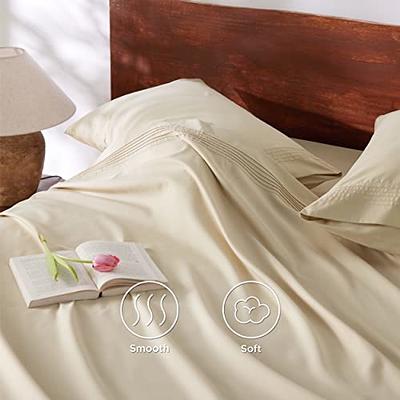 Bedsure Deep Pocket Sheets Set - Fits Mattresses Up To 21 Thick