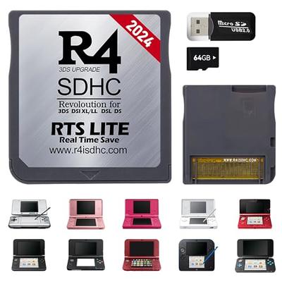  R4 2023 HK SDHC Dual Core Update Adapter Memory Card for NDS DS  DSI 2DS 3DS New 2DS New 3DS XL, No Timebomb : Video Games