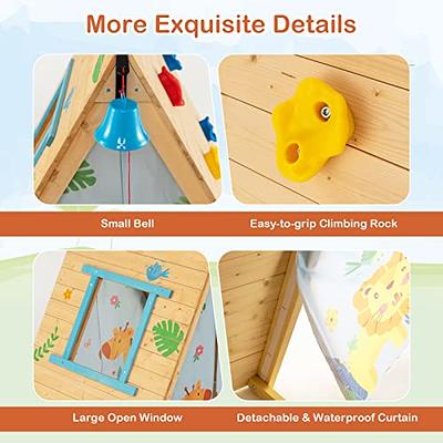  HONEY JOY Art Easel for Kids, 3-in-1 Double-Sided