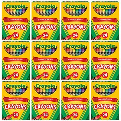  Crayola Crayons Bulk, 12 Packs of 24 Count Crayons