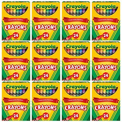 24 Count Crayons (12-Pack)