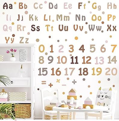 Lowercase Alphabet Deco Sticker Sheet – Poyura