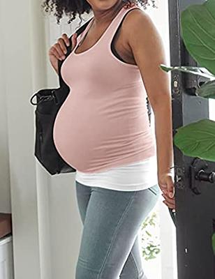 Rheane Maternity Belly Band for Pants, Pregnancy Support Pant