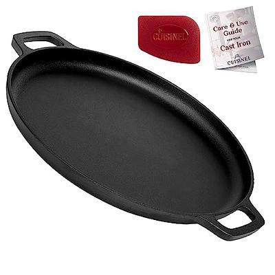 Victoria Cast Iron Tawa Budare Comal, 15 inch -- 2 per case