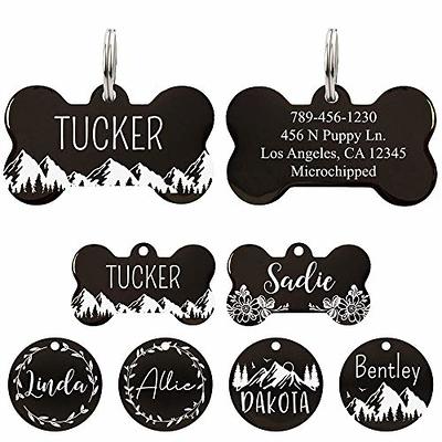 Custom Name Tags with Logo - Stainless Steel Engraved Name Tags