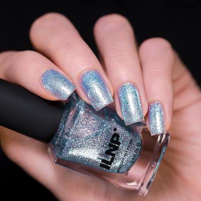 ILNP Elsa - Icy Light Blue Holographic Shimmer Nail Polish - Yahoo