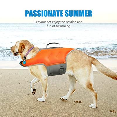 Outward Hound Granby Splash Orange Dog Life Jacket, XS