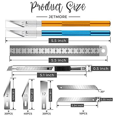 Hobby Knife BLADES #11 Carving Stencil Model Making Precision Cutters 10Pcs