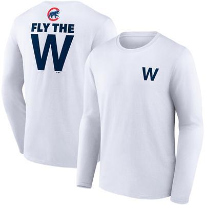 Women's Fanatics Branded White Chicago Cubs Series Pullover Sweatshirt