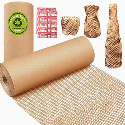 Ecoducer Honeycomb Packing Paper 15”x164' for Moving Supplies. Eco Friendly  Wrap