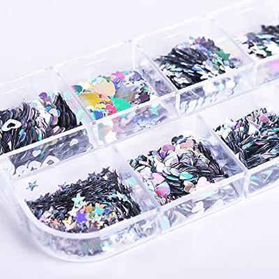 12Boxes Colorful Glitter Acrylic Powder 12 Colors Nail Glitter Kits for  Nail Art Decorations Women and Girls Stage Makeup,Party Glitter Powder -  Yahoo Shopping