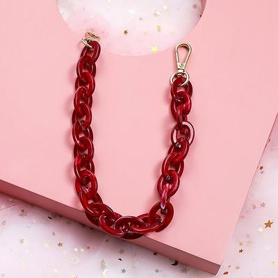 A Piece Of Acrylic High Quality Purse Chain, Metal Shoulder Handbag Strap, Replacement  Handle Crossbody Bag Chain L1332 - Yahoo Shopping