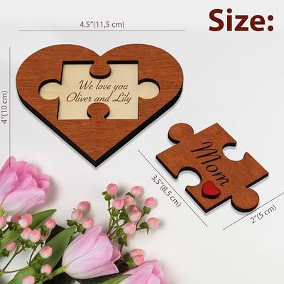 Custom Step Mom Gift Ideas - Personalized Bonus Mom Gifts from Daughter, Christmas  Gift for Mother in Law, Other Mom Mothers Day Gifts, Second Mom Gifts  Birthday, Thanksgiving Present Puzzle Piece 