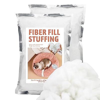 250g/8.8oz Polyester Fiber Fill Stuffing, High Resilience Fill