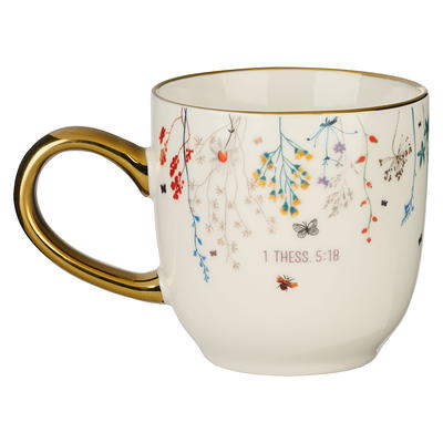 Christian Art Gifts Ceramic Large Coffee & Tea Mug for Men & Women