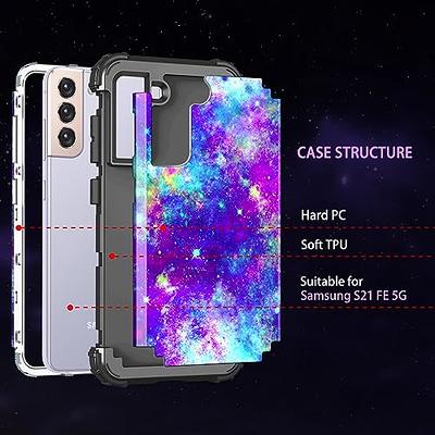 Rancase for Galaxy S20 FE 5G Case,Three Layer Heavy Duty Shockproof  Protection Hard Plastic Bumper +Soft Silicone Rubber Protective Case for  Samsung