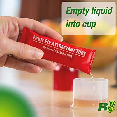 RESCUE Fruit Fly Trap Refill 1 pk of 2 Tubes - Made in USA