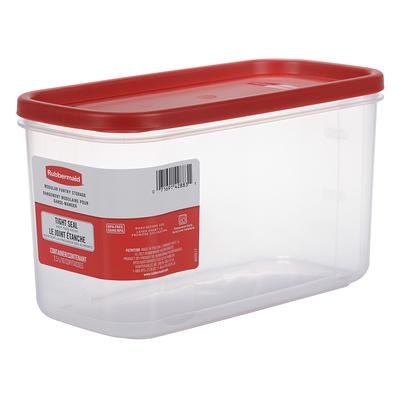 Rubbermaid TakeAlongs 2.9-Cup Square Food Storage Containers, 4-Pack 