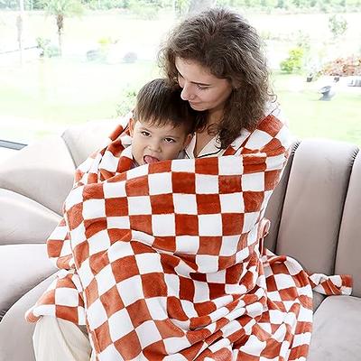 Bedsure Fleece Twin Blanket for Couch - Super Soft Cozy Blankets for Women,  Cute Small Blanket for Girls, 60x80 Inches Light Brown