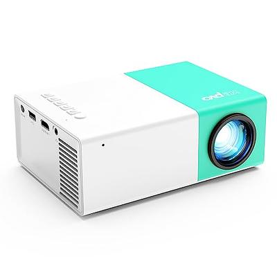 Meer Mini Projector,Portable Movie Projector,Smart Home Projector,Neat  Projector for iOS,Android,Windows,PS5,Laptop,TV-Stick,Compatible with