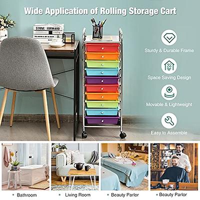 Framed Artwork Storage Carts on Wheels