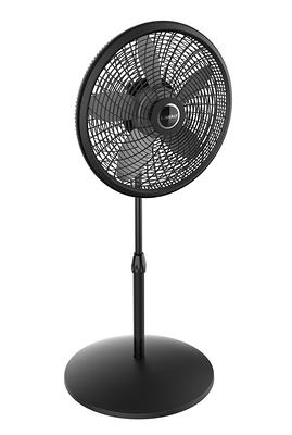 18 In. Stand Fan With Remote, White