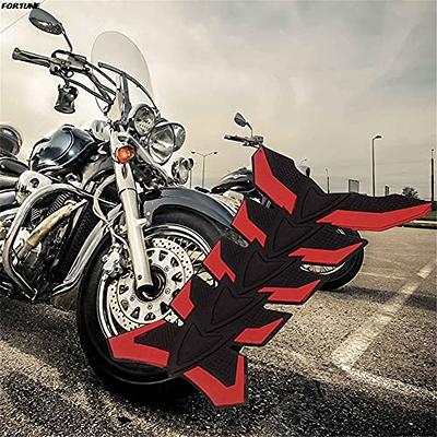 Motorcycle Tank Decals,MoreChioce 3D Motorcycle Gas Tank Protector Sticker  Rubber Gas Oil Fuel Tank Sticker Self-Adhesive Universal Fuel Tank  Protector Decal,White - Yahoo Shopping