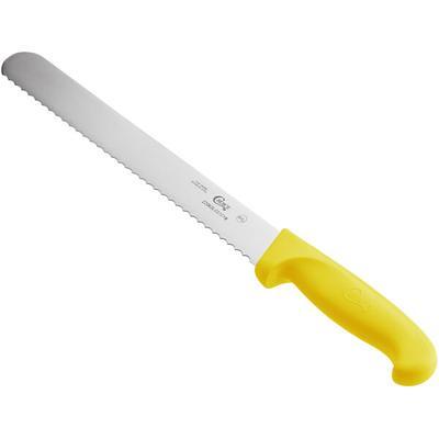 Choice 3 1/4 Smooth Edge Paring Knife with Neon Handle - 5/Pack