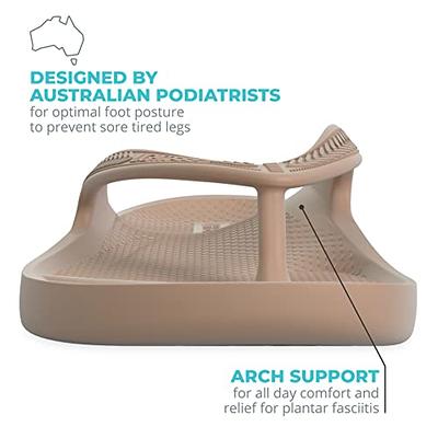 LightFeet Arch Support Flip Flops – Australian Podiatrists Designed  FlipFlops for Women & Men Prevent Tired Aching Legs