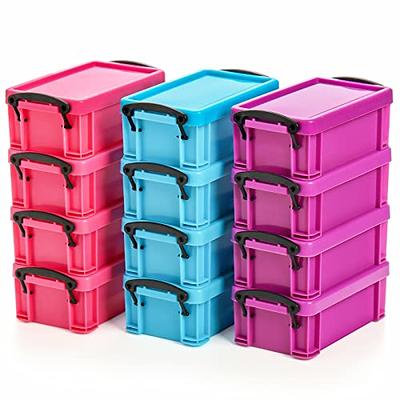 Mini Clear Plastic Beads Storage Box Organizer Box With - Temu