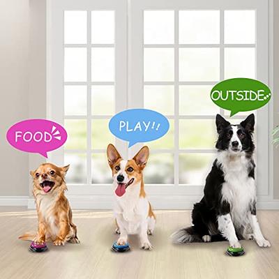 4Pcs Recordable Dog Buttons for Communication,Pet Training