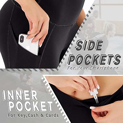 Ewedoos Leggings with Pockets for Women High Waisted Yoga Pants with  Pockets for Women Soft Yoga Pants Women Black
