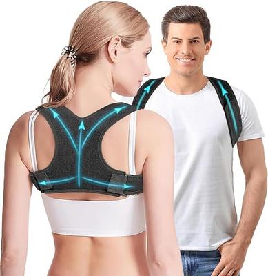  Back Brace Posture Corrector for Women and Men - Relief for  Waist, Back and Shoulder Pain - Adjustable and Breathable Posture Back Brace  - Improve Back Posture and Provide Lumbar Support