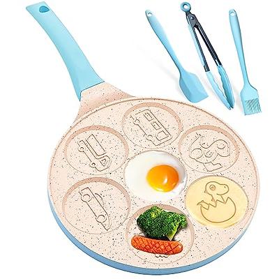 Electric Pancake Maker for Kids Mini Crepe Maker Nonstick Fried Eggs Pan