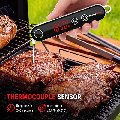 Digital Instant Read Meat Thermometer for Grilling Cooking Food Candy BBQ  Smoker