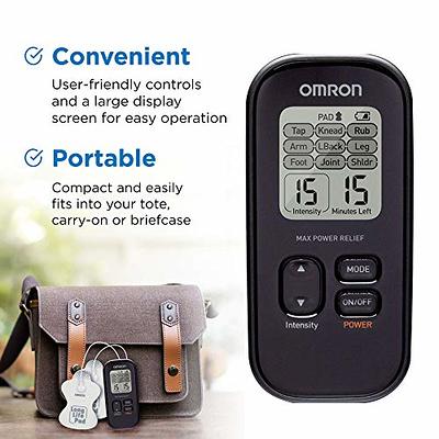 OMRON Pocket Pain Pro TENS Unit Muscle Stimulator, Simulated Massage  Therapy for Lower Back, Arm, Foot, Shoulder and Arthritis Pain, Drug-Free  Pain