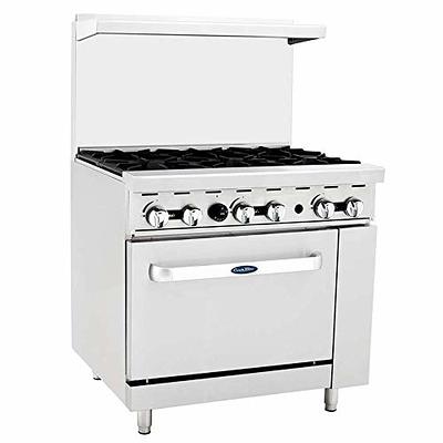 Garland GTOG36-6 Natural Gas 6 Burner 36 Countertop Range - 180,000 BTU