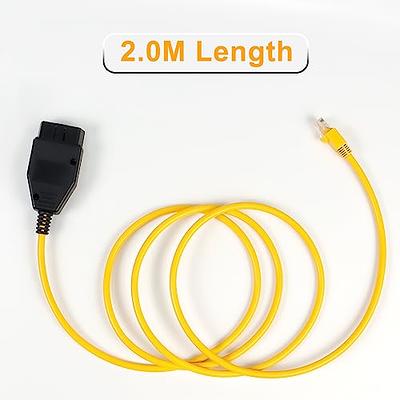 Ethernet To OBD2 Interface Cable For ESYS ENET Data Line Modules Hiding