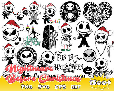 Halloween Faces Jack Skellington Svg, The Nightmare Before Christmas S –  Digitalcricut