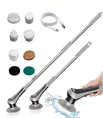 Electric Spin Scrubber, FARI Shower Cleaning Brush with 8 Replaceable Drill  Brush Heads, Cordless Power Scrubber with Adjustable Handle Bathroom and Shower  Cleaner - Yahoo Shopping