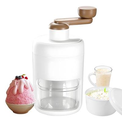 Manual Shaved Ice Maker Machine Shaved Ice Maker machine Ice Crusher Snow  Cone Machine Snow Cone Shaved Ice Machine Portable Ice Crusher - Yahoo  Shopping