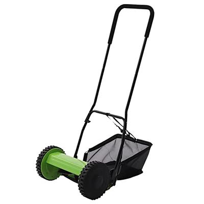 Craftsman 1816-18CR 18-Inch 5-Blade Push Reel Lawn Mower with Grass Catcher,  Red 