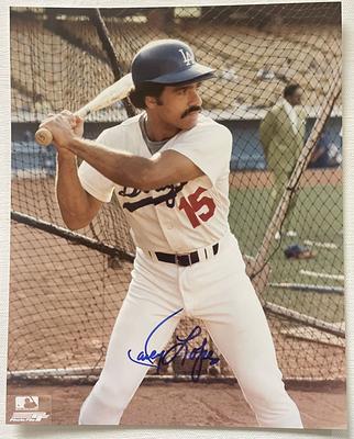 Davey Lopes Signed Los Angeles Dodgers 11x14 Photo (JSA COA)