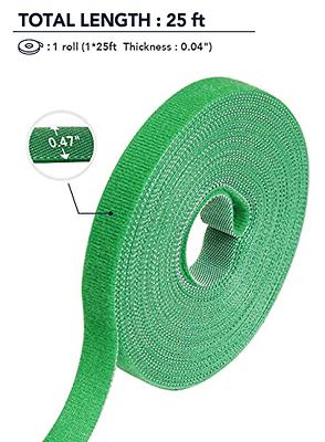  Unves 2 Pack Garden Tape Roll, 150 Ft Thick Reusable